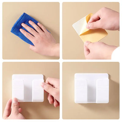 VäggHållare Self-Adhesive Wall Mounted Phone Holder