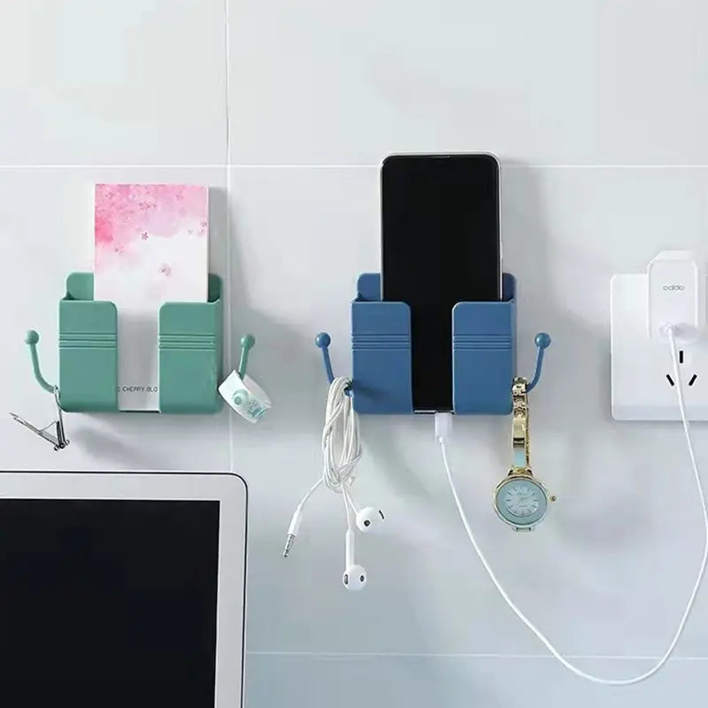 VäggHållare Self-Adhesive Wall Mounted Phone Holder