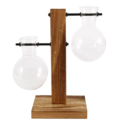 GrönVäxa Wooden Vase